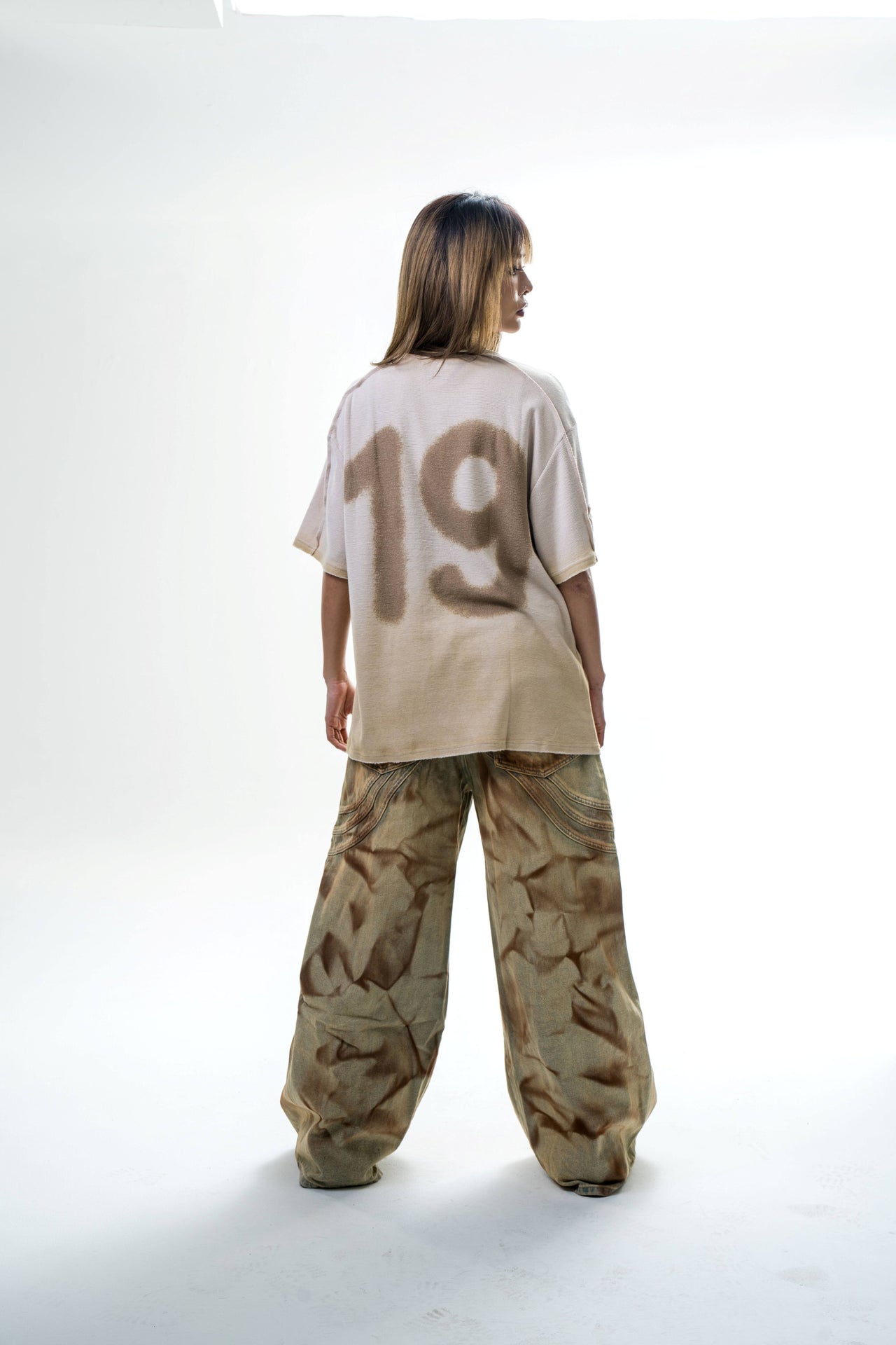 Beige Ombre Tee