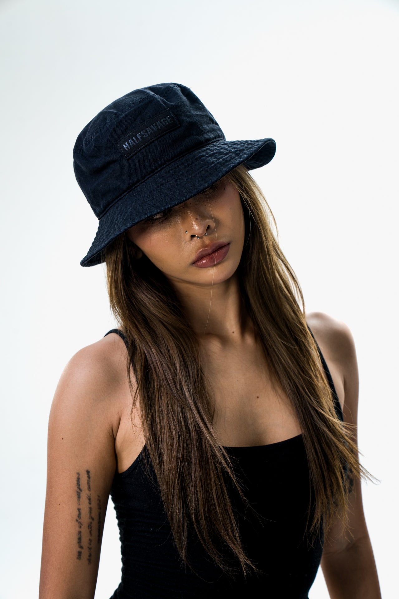 Black Bucket Hat
