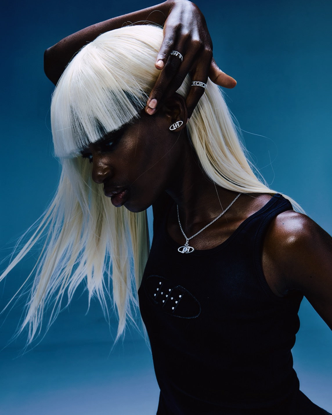 HALFSAVAGE Logo Earrings