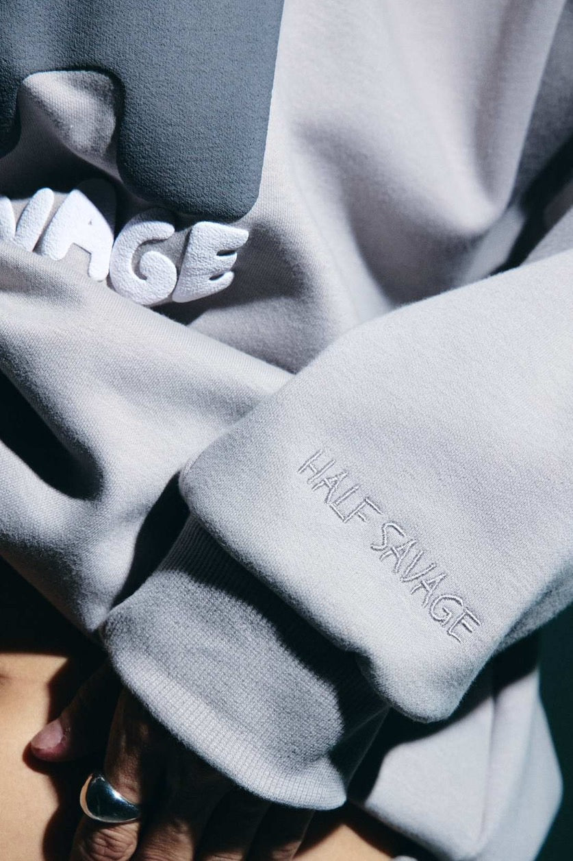 ESSENTIALS:TWO [006] HOODIE - HALF SAVAGE